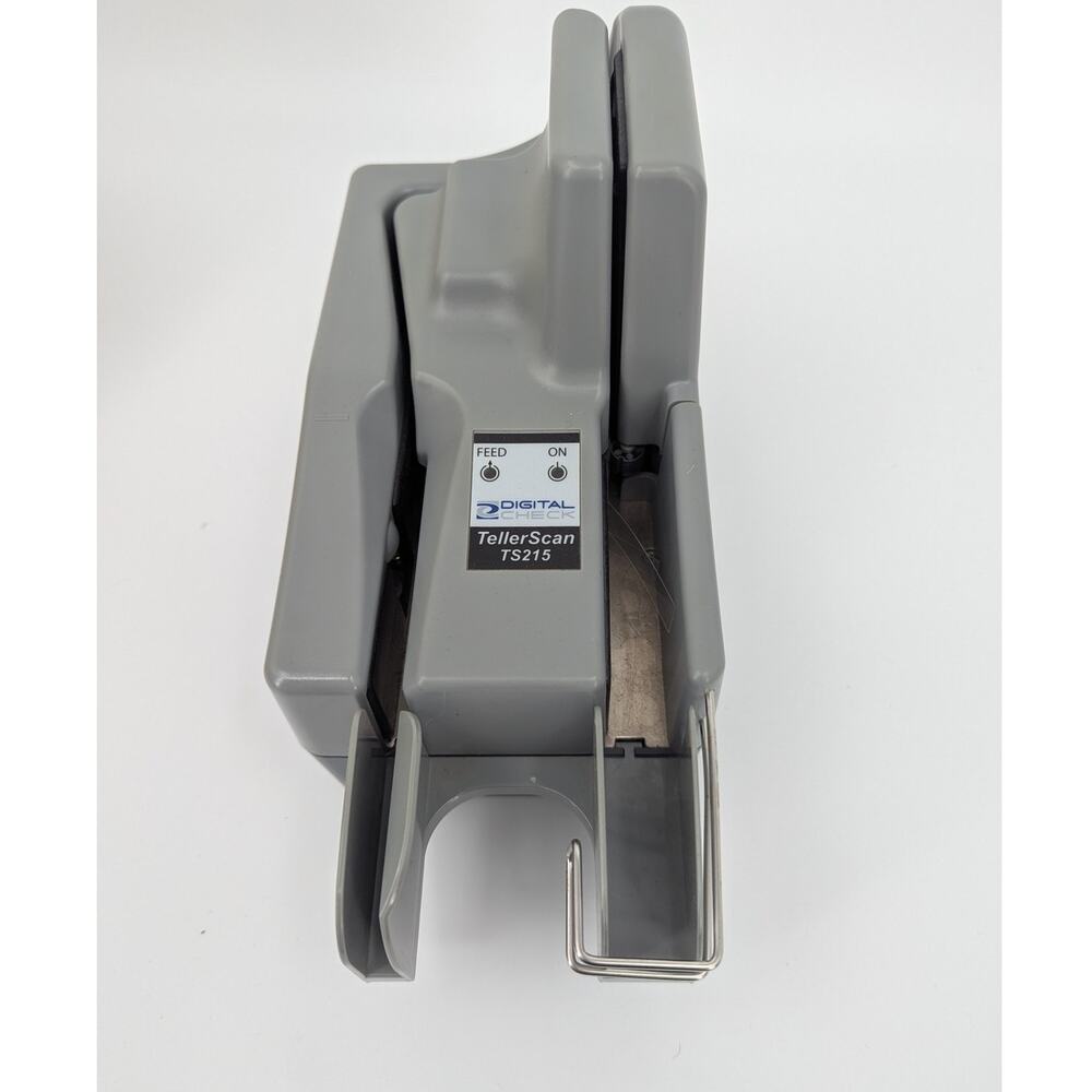 Digital Check TellerScan TS215 Check Scanner - No AC, Untested, For Parts